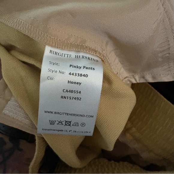 Birgitte Herskind Pinky Pants in Honey Size 38 - Picture 9 of 11